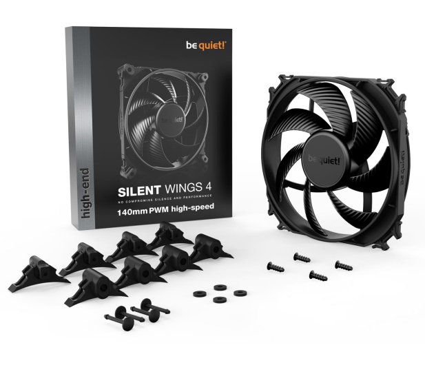 BE QUIET! Wentylator Silent Wings 4 140mm PWM H-S BL097 - 1057693 - zdjęcie 4